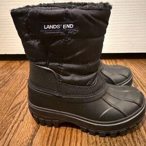 Lands' End Kids' Frost Insulated Waterproof Snow Boots.